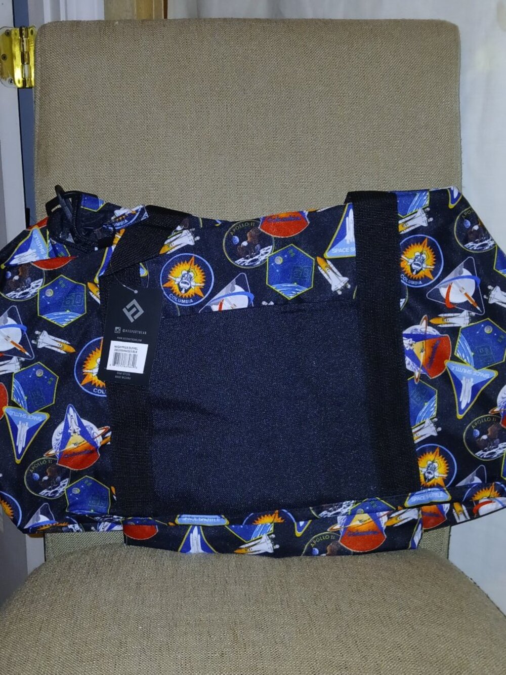 NASA Space Mission Print Duffel Bag